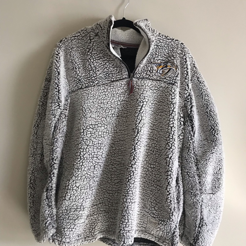 Fuzzy Nashville Predators Pullover